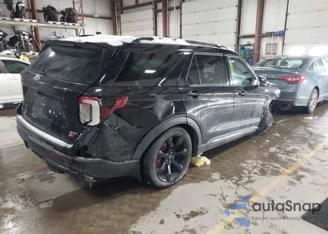 2020 Ford Explorer St from USA, damaged, VIN 1FM5K8GC7LGA98627